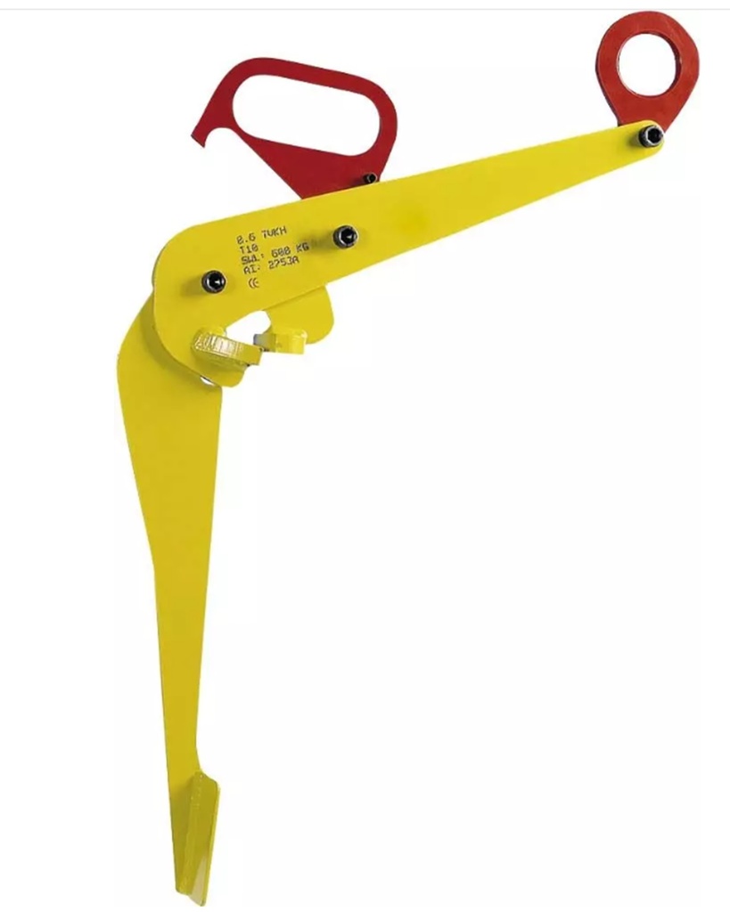 Vatenklem - Terrier - Type 0.6 TVKH - Bek-opening 0-25mm - WLL 0,6 Ton