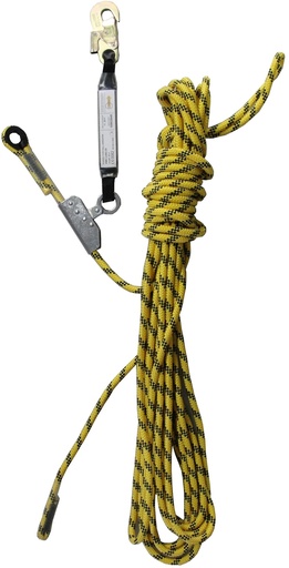 [HMC-L060-25] HMC-L060-25 Vanglijn kernmantel 12mm-25mtr incl. glijklem+demper