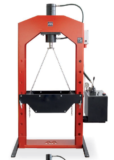 [Werkplaatspers 30Ton ( ex Renolit )] HMC-DPL 503 driepootlier(DP-11) Mat+pers. WLL 1000kg hijshoogte 25mtr (kopie)