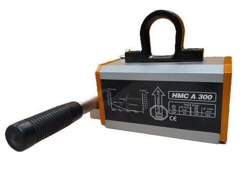 [HMC-A300 Magneet] HMC Hefmagneet type A 300 werklast 300kg