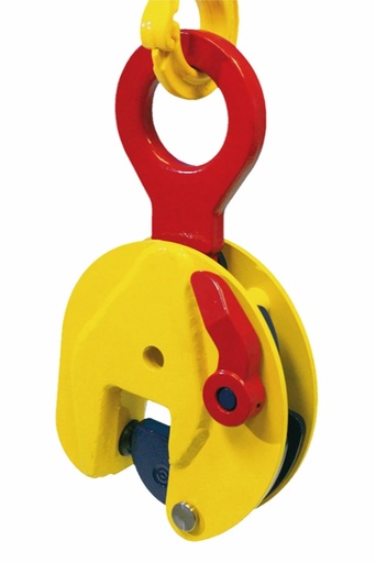 [6 TS] TS6 Platenklem met recht hijsoog 6 ton 0-32mm