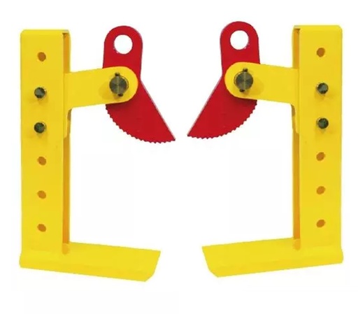 [3 THSK/180] THSK/180-3 Horizontaal ( 2 stuks )stapelklemset 3ton 3-180mm per paar