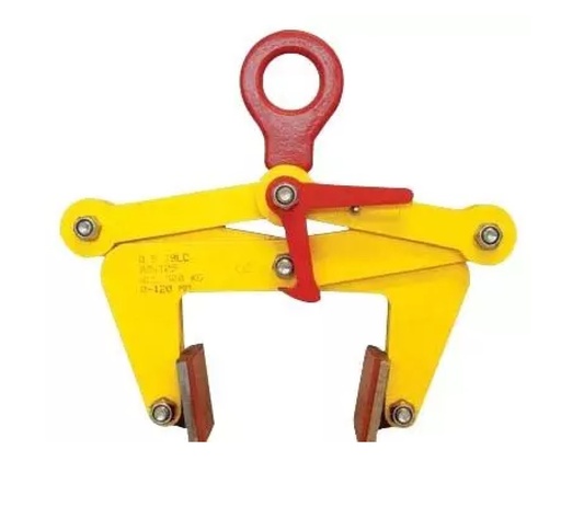 [0.5 TBLC] Blokkenklem voor verticaal hijsen zonder beschadigingen, Non-marking - Terrier - Type 0.5 TBLC - Bek-opening 30-110mm - WLL 0,5 Ton